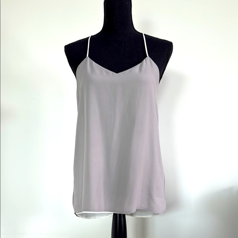 Express Elegant Gray Women's Top